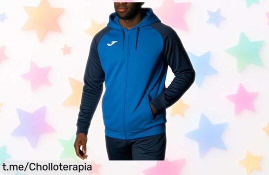 Sudadera con capucha Joma súper ligera, oferta increíble a un precio rebajado que volará; destaca sin esfuerzo y consigue la tuya antes de que se acabe. ¡No lo pienses más!
