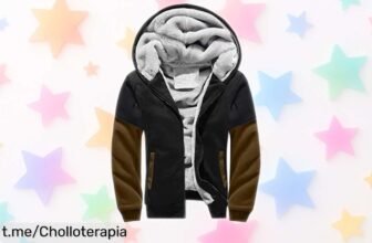 Sudadera con capucha VSUSN calentita y abrigante, ahora en un super chollo por tiempo limitado. ¡Abrígate sin gastar de más y disfruta del invierno al máximo!