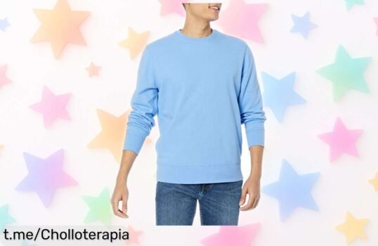 Sudadera ligera Amazon Essentials para hombre: ¡gran ofertón limitado que te hará sentir genial por un precio loco! No dejes pasar esta oportunidad única.