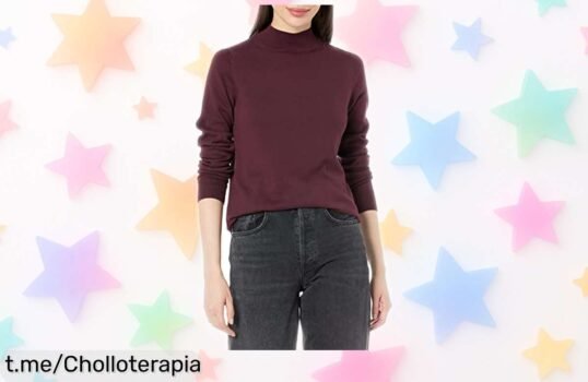 Sudadera ligera Amazon Essentials para mujer, el super chollo que realza tu estilo moderno; llévatela ya y luce increíble sin esfuerzo al mejor precio rebajado.
