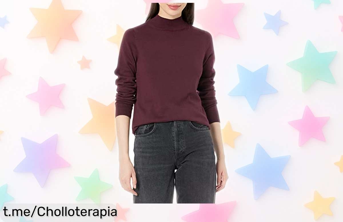 Sudadera ligera Amazon Essentials para mujer, el super chollo que realza tu estilo moderno; llévatela ya y luce increíble sin esfuerzo al mejor precio rebajado.