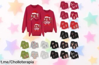 Sudaderas y jerseys navideños para toda la familia: consigue el super chollo de estas fiestas con descuento limitado, ¡viste la Navidad con alegría antes de que se agote!