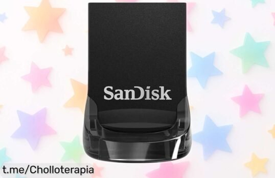 Super chollo pendrive SanDisk Ultra Fit 256 GB con USB 3.2, velocidad de hasta 400 MB/s ¡guarda tus recuerdos sin dramas a precio rebajado! No te quedes sin el tuyo y disfruta ya.