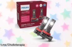 Súper lámparas LED Philips Ultinon para faros de coche, instalación sin líos y precio rebajado que no podrás dejar pasar. Ilumina tu camino con estilo ahora mismo.