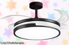 Supersónico ventilador de techo Bel Air con luz LED, ¡ahora a precio loco! Refresca y alegra tu hogar en un instante. No te quedes sin el tuyo, siente la frescura hoy mismo.