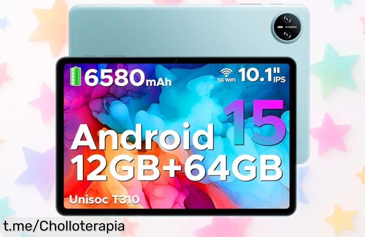 Tablet DOOGEE Tab A9 de 10 pulgadas con 12GB RAM y batería gigante, ¡ofertón que no podrás dejar escapar! Diversión asegurada para todos. ¡Apresúrate antes que se acaben!