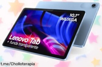 Tablet Lenovo Tab 10.1 con pantalla WUXGA a precio rebajado; un super chollo para disfrutar videos y jugar todo el día, ¡no dejes pasar esta oportunidad única!