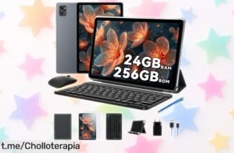 Tablet TABWEE con teclado y lápiz, 24GB RAM que te hará crear sin límites; ¡no dejes pasar este super chollo con descuento brutal, queda poco!