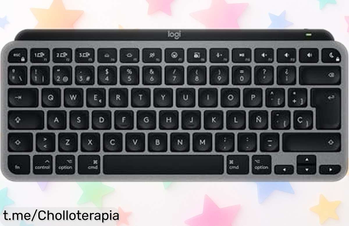 Teclado inalámbrico Logitech MX Keys Mini para Mac con retroiluminación y escritura fluida, ahora a un precio muy bajo. ¡Cómpralo ya y siente la diferencia al teclear!