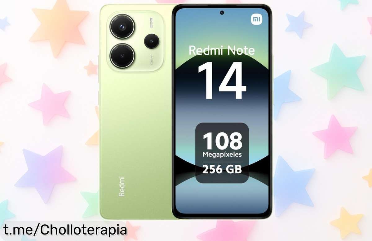 Teléfono móvil Xiaomi Redmi Note 14: pantalla AMOLED, cámara 108MP y batería eterna ¡Atrapa este super chollo a un precio rebajado antes de que se acabe!