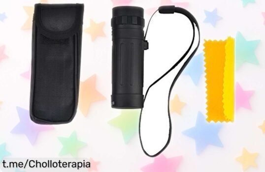 Telescopio monocular Joyzan 8x con óptica HD a precio rebajado: imágenes nítidas y alcance brutal que harán tus aventuras sencillamente épicas. ¡No te lo pierdas!