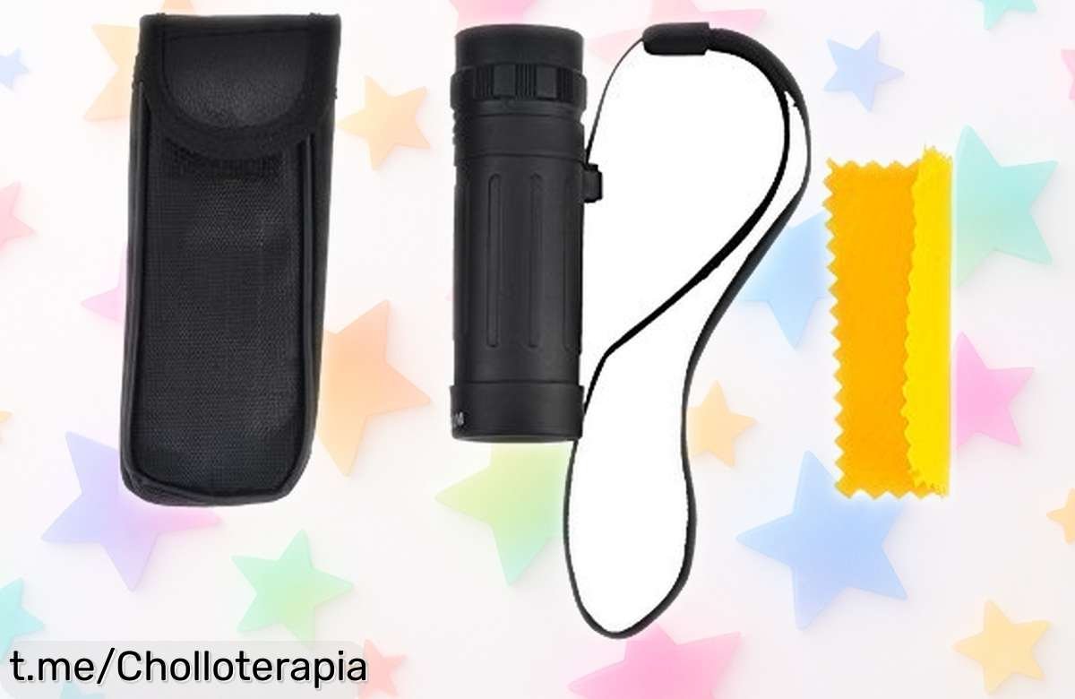 Telescopio monocular Joyzan 8x con óptica HD a precio rebajado: imágenes nítidas y alcance brutal que harán tus aventuras sencillamente épicas. ¡No te lo pierdas!