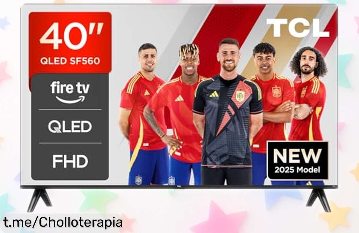 Televisor smart QLED TCL 40 con colores vibrantes y Alexa a precio rebajado, ¡no te pierdas este ofertón y transforma tus noches de peli en pura emoción!