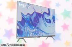 Televisor smart de 32 Metz MTC6110Z con Android y Dolby Audio a precio rebajado, ¡no te quedes sin el ofertón que hará brillar tu sala!