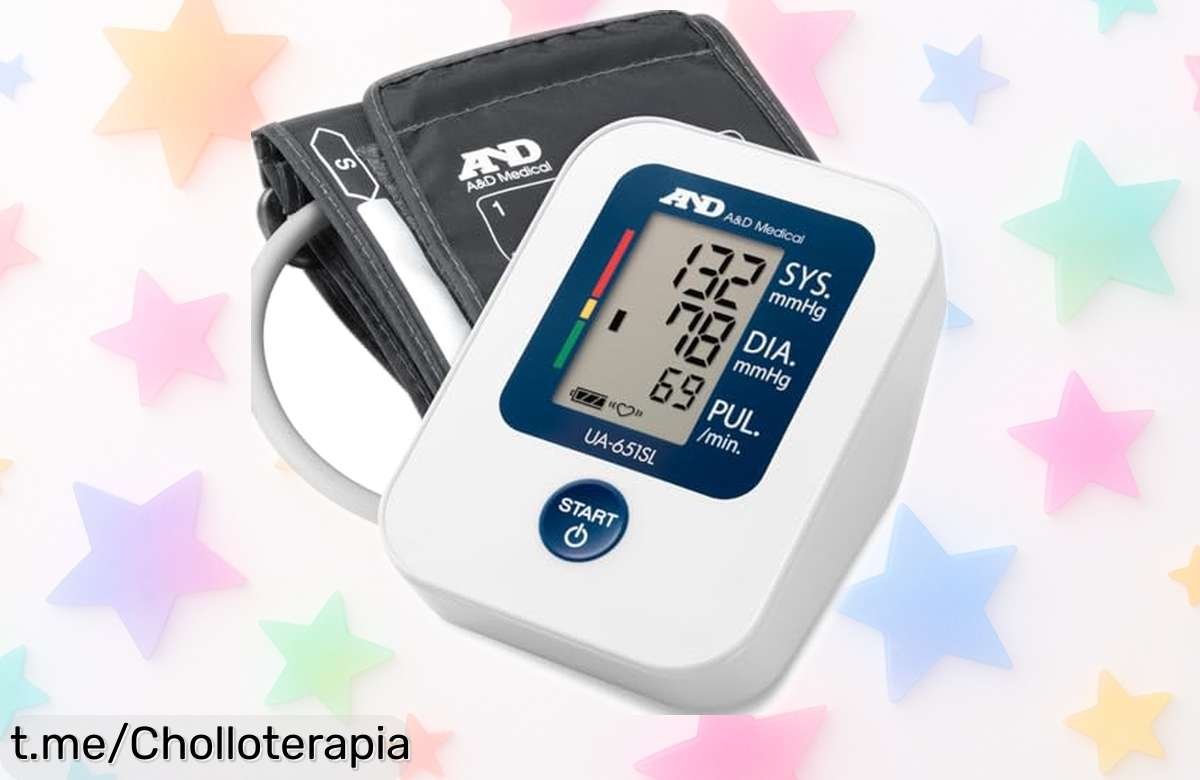 Tensiómetro A&D Medical para brazo con manguito grande a precio rebajado, mide tu presión con confianza y guarda 30 lecturas ¡No te lo pierdas, cuida tu salud hoy mismo!