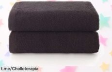 Toallas de baño grandes Top Towel Plus súper absorbentes a un precio rebajadísimo: elige 2 y disfruta de la suavidad que hará que cada ducha sea un placer irresistible.