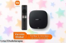 Transforma tu televisor en un cine con la Xiaomi TV Box S 3ra generación: ¡super chollo de precio rebajado para disfrutar ya tus series y pelis favoritas!