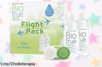 Una solución única para lentes Biotrue Bausch + Lomb 2 x 100ml, ¡rebajado a un precio que no se repite! Cuida tus ojos y disfruta de una visión perfecta sin esperar más.