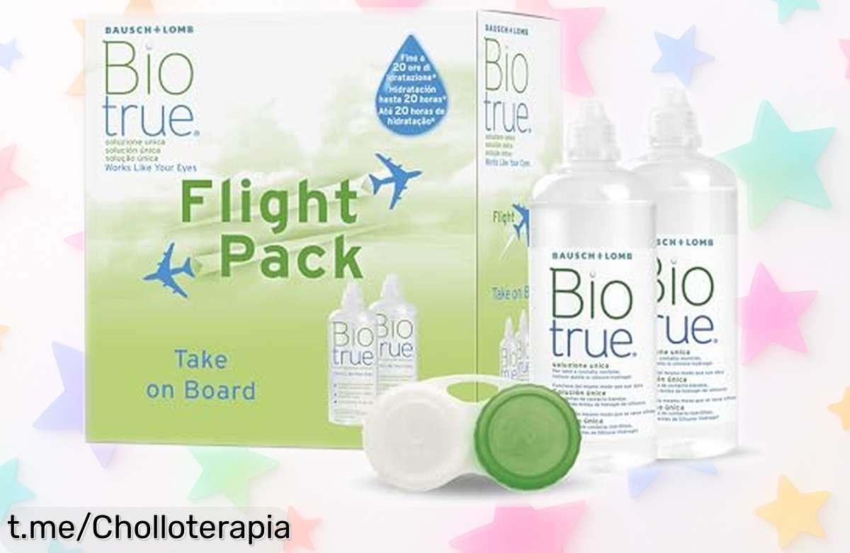 Una solución única para lentes Biotrue Bausch + Lomb 2 x 100ml, ¡rebajado a un precio que no se repite! Cuida tus ojos y disfruta de una visión perfecta sin esperar más.