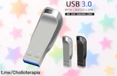 Unidad flash USB 3.0 con bolígrafo gratis y precio rebajado que vuela, guarda tus datos a toda velocidad antes de que se agote este super chollo increíble.