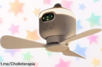 Ventilador de techo pequeño Uhidka recargable USB, aire fresco y silencioso a precio rebajado, ¡aprovéchalo ya y transforma el calor en frescura!