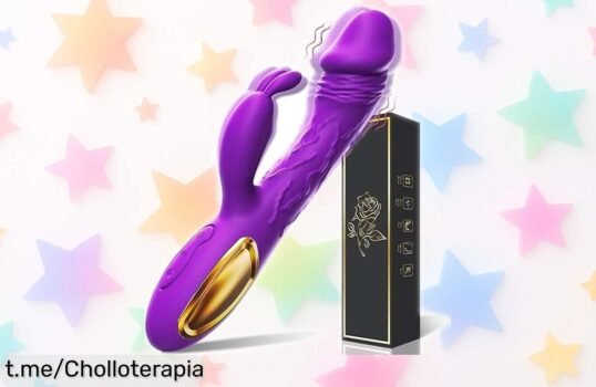 Vibrador realista con orejitas y 10 modos de vibración a precio loco ¡No pierdas la oportunidad de sentir el placer total, date prisa que vuela!