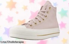 Zapatillas Converse Chuck Taylor All Star Lift Hi Flush a un precio rebajado, ¡no dejarás pasar este super chollo para brillar con energía!