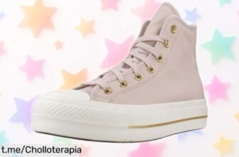 Zapatillas Converse Chuck Taylor All Star Lift Hi Flush a un precio rebajado, ¡no dejarás pasar este super chollo para brillar con energía!