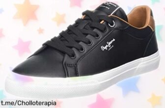 Zapatillas Pepe Jeans Kenton Court negro a precio rebajado: ¡la ganga que estabas esperando para lucir un estilo único! Corre antes de que se agoten.