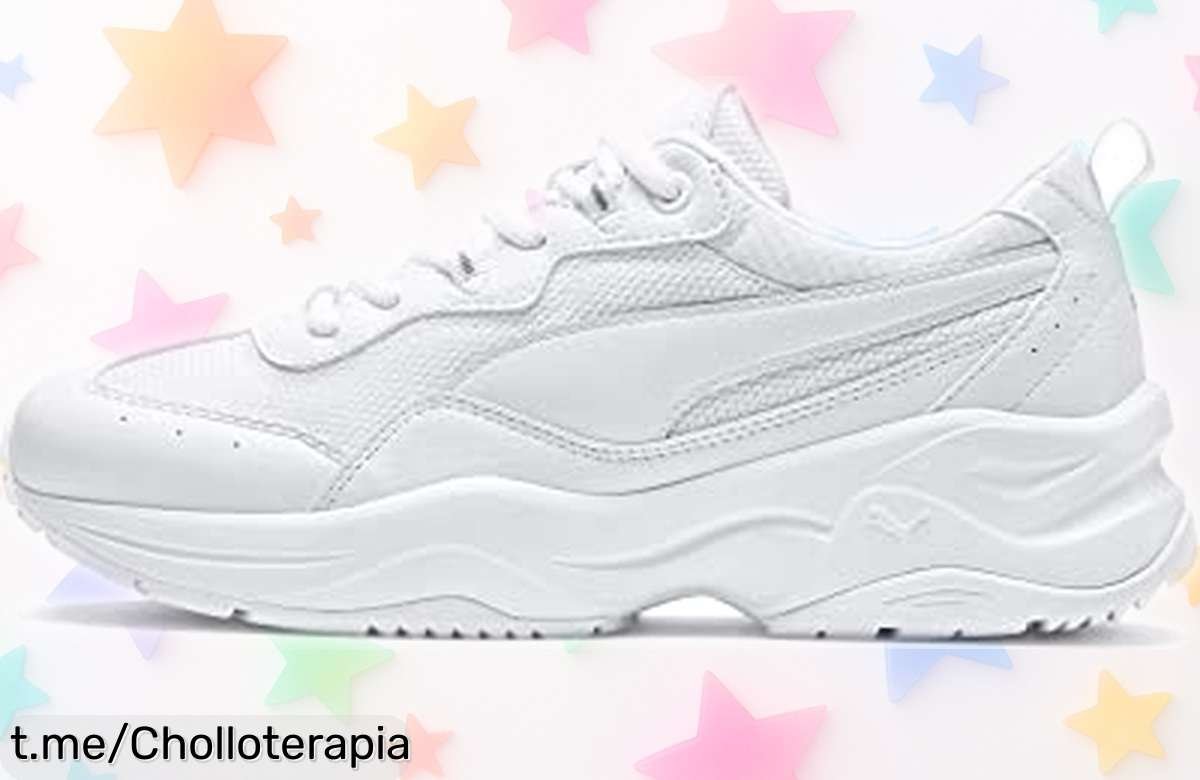 Zapatillas Puma para mujer, diseño moderno y materiales resistentes ¡rebajadas! No dejes pasar este super chollo que te hará brillar en el gym o la calle.