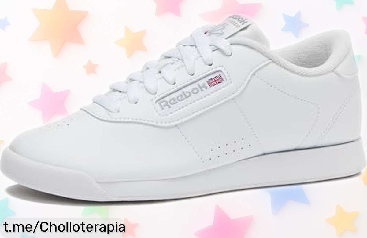 Zapatillas Reebok Princess para mujer, con pisada mejorada y protección GoreTex, ¡ofertón de miedo! Corre ya y siente la energía en cada paso antes de que se acaben.