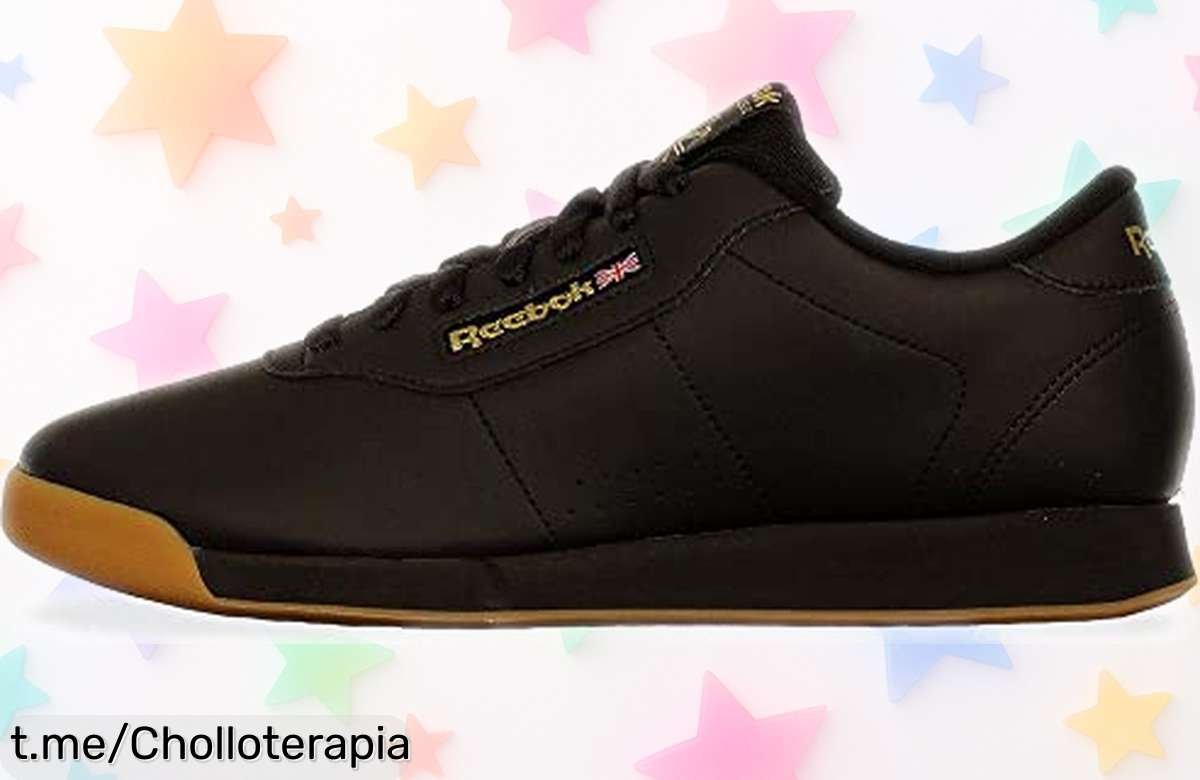 Zapatillas Reebok Princess para mujer con suela antideslizante a un precio loco: ¡agarra este ofertón y pisa fuerte antes de que se agote!