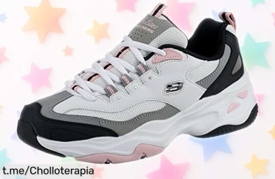 Zapatillas Skechers D'Lites con diseño deportivo ahora a precio rebajado, ¡no las dejes escapar y haz que tus pasos luzcan frescos y llenos de estilo!