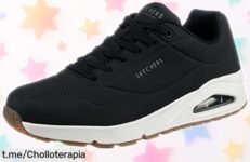 Zapatillas Skechers Uno Stand On Air para hombre: un super chollo en suela ultraresistente, ¡date prisa y eleva tu aventura antes de que volen!