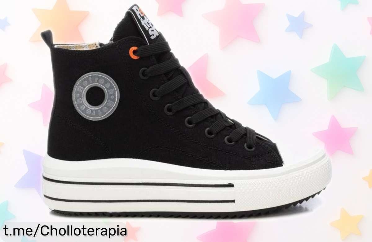 Zapatillas abotinadas Refresh para mujer a un precio rebajado, ¡aprovéchalas antes que se agoten y disfruta de tu nuevo estilo en cada paso!