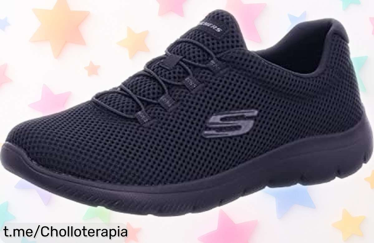 Zapatillas deportivas Skechers Summits Lite para mujer a precio rebajado, corre y aprovecha este super chollo antes de que se agoten ¡Haz que cada paso cuente!