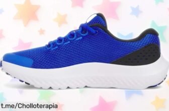 Zapatillas deportivas Under Armour para niños con malla transpirable y amortiguación increíble a un precio loco, ¡haz que cada paso sea una victoria en la cancha! ¡Corre por ellas ya!