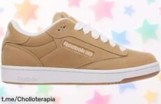 Zapatillas unisex Reebok Club C BULC CLN camel a precio rebajado, perfectas para brillar cada día. ¡No dejes escapar este super chollo que vuela!