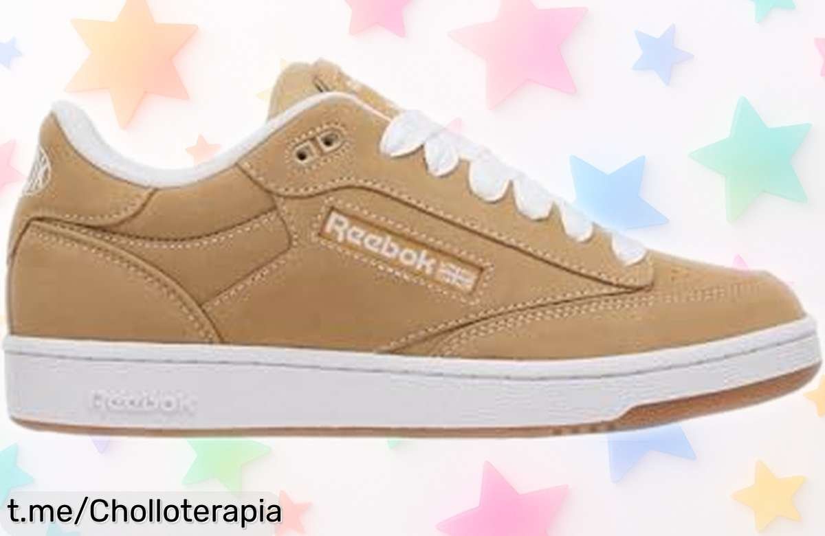 Zapatillas unisex Reebok Club C BULC CLN camel a precio rebajado, perfectas para brillar cada día. ¡No dejes escapar este super chollo que vuela!