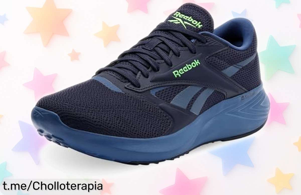 Zapatillas unisex Reebok Energen Tech 2 en azul a precio rebajado, aprovecha este super chollo y corre hacia el estilo y la energía que mereces antes de que se acaben.