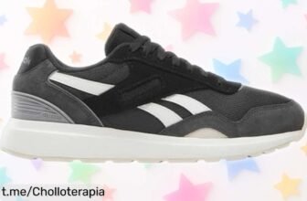 Zapatillas unisex Reebok con diseño retro y suela resistente a precio rebajado, ¡no dejes pasar este ofertón que volará rápido y siente la diferencia en cada paso!