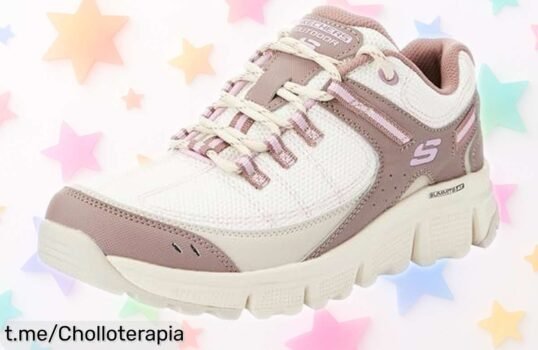 Zapatos Skechers para mujer con diseño moderno y suela flexible a precio rebajado, ¡ofertón que vuela! Muévete sin límites y luce espectacular hoy mismo.