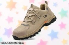 Zapatos de trabajo con punta de acero y seguridad antipunctura, ¡rebajados a precio loco! Aprovecha este super chollo limitado y pisa fuerte con estilo.