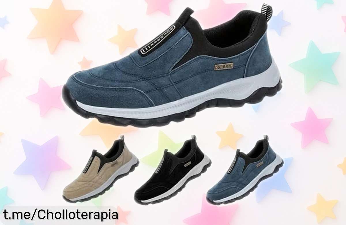 Zapatos deportivos TDEOK ligeros y antideslizantes, ¡descuento brutal! Este super chollo vuela rápido, no dejes pasar la oportunidad de lucir genial en tus caminatas.