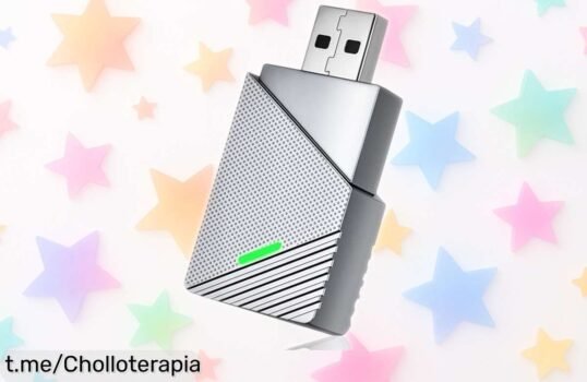 Adaptador inalámbrico CarPlay que convierte tu conexión en un sistema sin cables al instante, ¡aprovecha este super chollo para disfrutar conduciendo con total libertad ya!