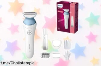 Afeitadora Philips para mujer con 5 accesorios y precio rebajado, deslumbra en minutos con tu piel suave antes de que esta oferta se esfume. ¡Apresúrate!