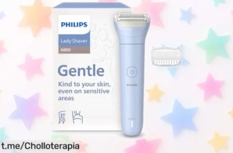Afeitadora inalámbrica Philips Serie 6000 con cuchillas suaves a precio rebajado, corre que se agotan y siente la frescura en tu piel hoy mismo.