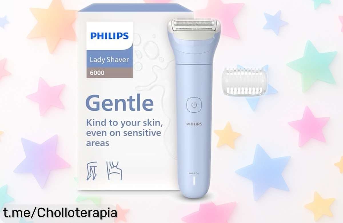Afeitadora sin cable Philips Serie 6000, ideal para un afeitado suave y cómodo. ¡Precio rebajado por tiempo limitado! Siéntete increíble y no dejes pasar esta oportunidad única.