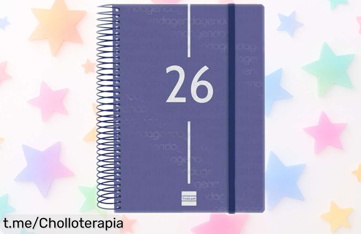 Agenda espiral 2026 Finocam, la herramienta que necesitas para organizar tu día a día. ¡No pierdas esta super oferta y apúntate al éxito ahora mismo!