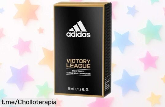 Agua de colonia estimulante Adidas Victory League a precio rebajado, energía fresca y duradera que te hará sentir imparable ¡No te lo pierdas, corre por este super chollo!